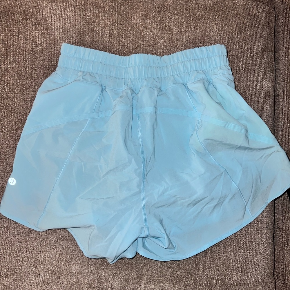Lululemon light blue women’s athletic shorts - size 6